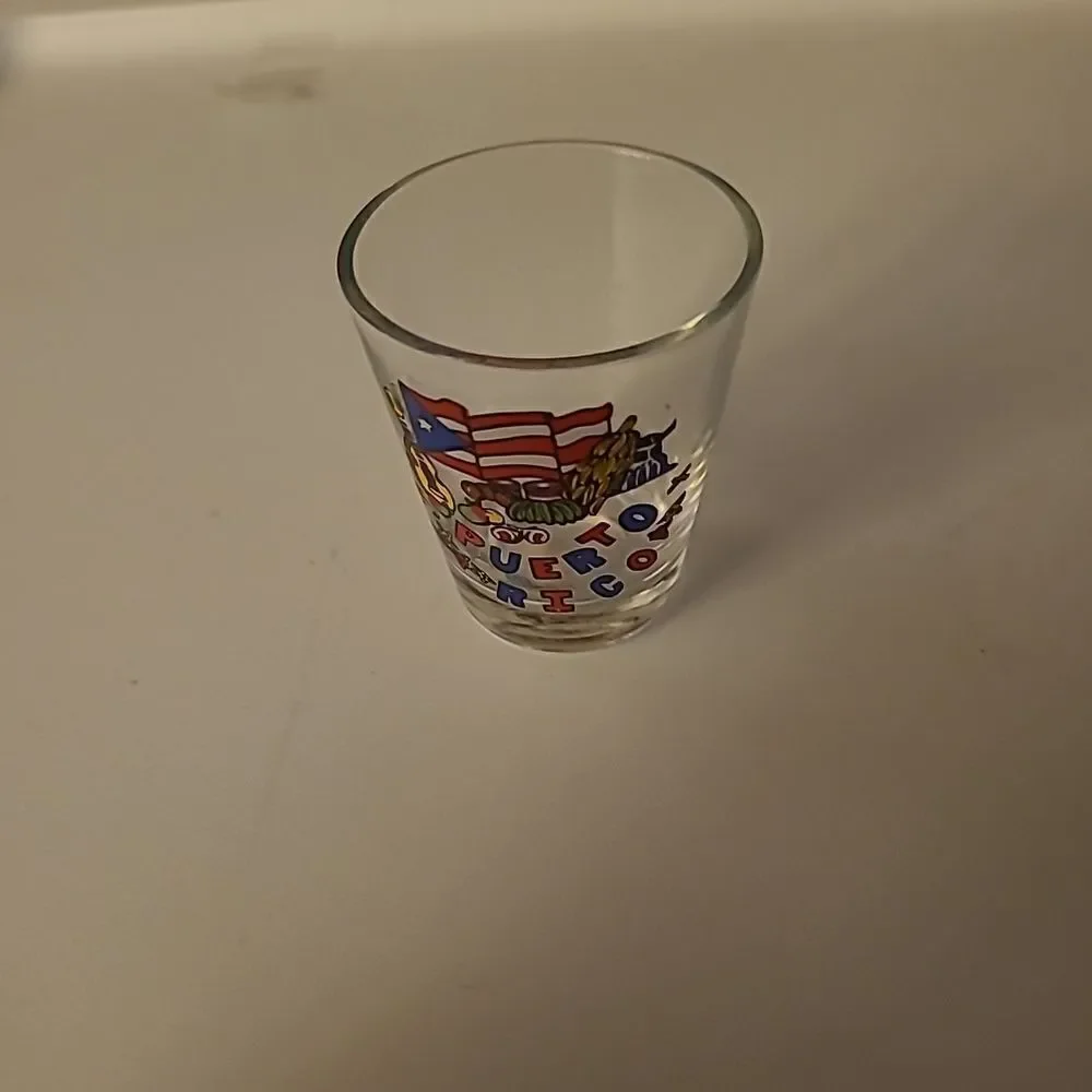 Puerto Rico Shot Glass
